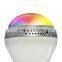 New Wireless Bluetooth 4.0 Speaker Smart LED Night Light Music RGB Lamp
