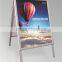 A1 ,A2, B1 free Aluminum standing poster stand with double sides