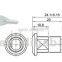 12mm electrical dimple key lock switch,16MM 2 position key lock switch