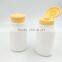 50ml empty Talc plastic bottle for whey protein powder