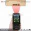 4.0''LCD screen display Handheld 2d qr bar code scanner android4.4.2 OS with cheap price