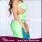 hot sale cocktail bodycon sexy prom dresses strapless green summer dress 2015 backless sequin mini women dresses