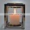 Glass & Steel Tea light holder for Christmas & Home decoration