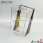 china supply high quality clear acrylic wine bottle holder