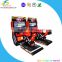 racing driving simulator, coin operated racing simulation game machine