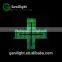 Indoor acrylic 80X80cm pharmacy led cross sign