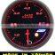 60mm white&amber LED fuel pressure gauge with angel ring with smoke lens Fuel Pressure gauge / warning and peak