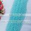 Wholesale Blue 3MM 1.3M Strand Plastic Pearl Bead Strands Pearl Beading Wrap for Event Ornament