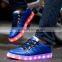 2016 New Arrival For Men Sport Shoe LED Flashing Lights Shoe