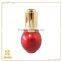 Cosmetic packaging hair care hair loss treatment glass bottle aluminium dropper