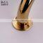 Hotel bathroom accessories brass golden plating safety grab rail for bath tub