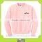 custom fashion men high quality sweat shirt without hood