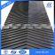 Endless ribbed chevron V patten conveyor belt