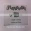 T-shirt neck heat transfer printing label