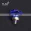 Yijia crystal furniture hardware brush nickel crystal cabinet handle