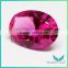 wholesale #3 Big Size Oval Faceted Cut Created Synthetic Rose Ruby On Sale