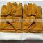 AB grade long welding gloves leather working gloves