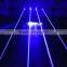 LN340 2400mW Blue 8-Head Mobile Fat-Beam Laser Net