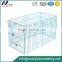 Portable Outdoor Plastic Coated Iron Fence Dog Kennel