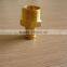 Brass garden hose connector/male and female fitting