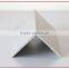 6000 series anodized triangle aluminium extrusion profiles aluminum angle for hot sale