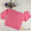 Girl Cardigan Sweater with Pointelle Stitch