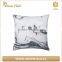 Wholesale100% kraft paper Christmas gift mable print throw pillow