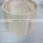 Hot Sale Natural Handmade Round Shape Solid Wooden Barrel, Wood Barrel With Rope Handle Manufacture
