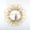 Flower shaped wall hanging mirror/ Iron decorative mirror