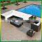 10PC Outdoor Patio Furniture Set PE Wicker Rattan Sofa Set