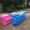 High Quality DWF Pink Or Blue Color Inflatable Air Mat / Inflatable Air Gymnastics Balance Beam For Sale
