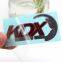 3M glue waterproof plating metal label for machine
