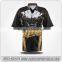 Personal design auto racing wear sublimated pit crew shirts