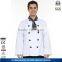 OEM supply type restaurant uniforms breathable chef jackets SGS