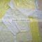 Food grade EVA poncho raincoat with hood and sleeve