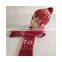 fashion Cotton kids newest jacquard knitting pattern scarf factory