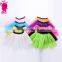 Wholesale hot style multicolor skirt fashion girls fluffy tutu skirt for girls