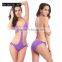 2017 hot selling 9 colors one piece swimwear sexy bikini swimsuit