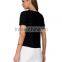 All black Abstract Tee