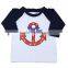 childrens boutique clothing long sleeve raglan shirts print 4th of July cotton shirt