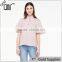 2017 OEM Loose-fitting Grandad-style Neckline Blouse Cloth Online