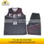 2016 popular style sublimate basketball jerseys 100%polyester basketball wear basketball sets white/black/red color