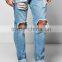 New style fashion hole biker man 2017 denim jeans mens ripped jeans