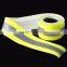 China supplier fluorescent yellow fire retardant reflective tape for firefighter uniform
