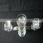 Hot Sale !!! Unique crystal candle holder with home decration JKC-0007