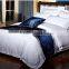 Hot Sale cotton White Sateen Hotel bed sheet