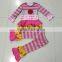 New Design Mustard Pie Remake Baby Clothing Wholesale Children's Boutique Clothing Set