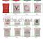 Christmas decorations suppliers Canvas cotton santa sack for sublimation with drawstring