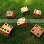 Wooden outdoor Yard dice giant custom wooden dice set