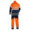 CE Unisex Gender Fashion Cheap Fied Reflective Striped Workwear Fire Resistant Winter Coverall